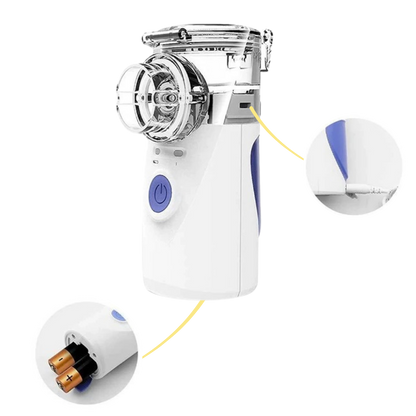 Ultrasonic Portable Nebuliser Machine| Lightweight, Dual Power Supply & Ideal for Children and Adults with Breathing Difficulties