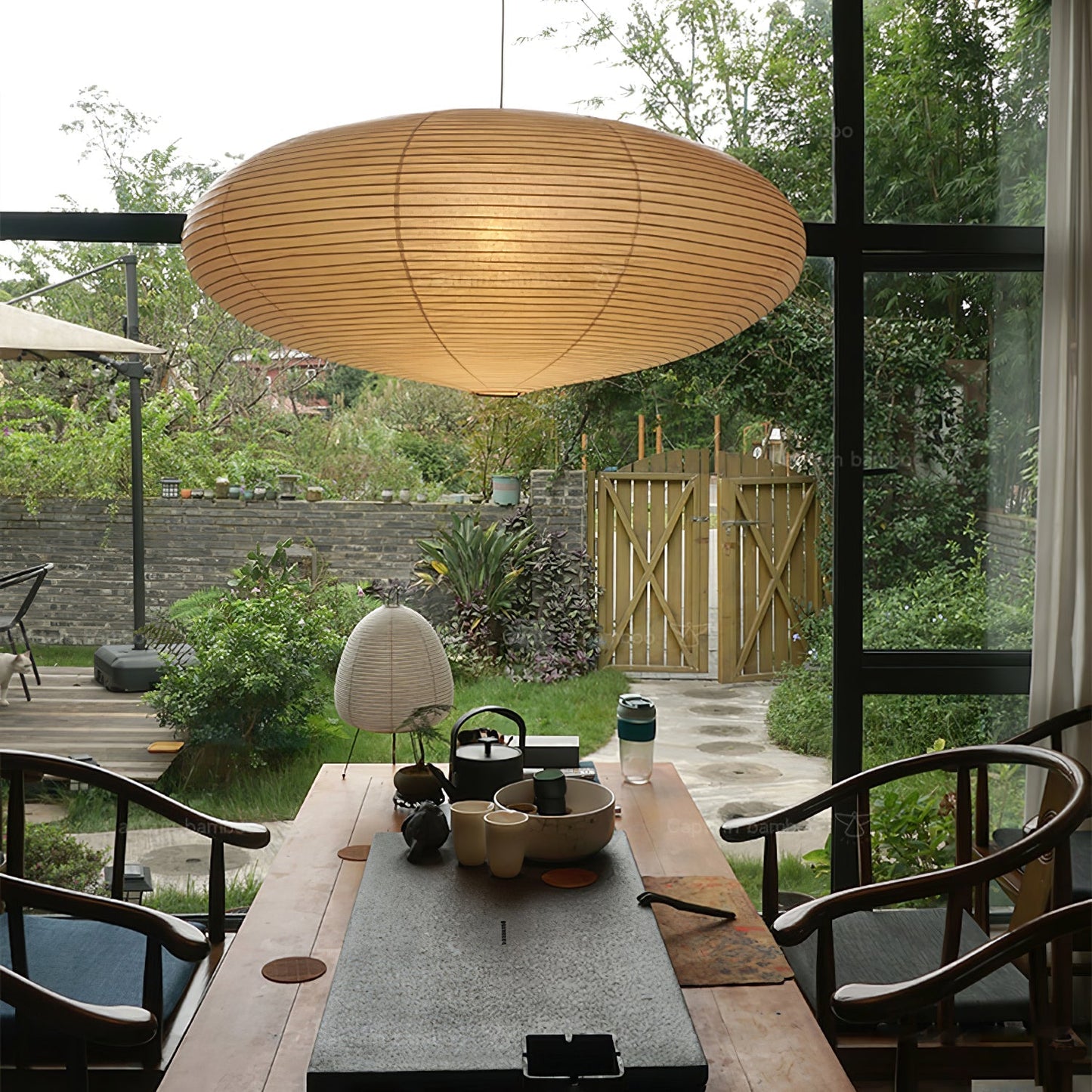 Washi Paper Pendant Light | Handcrafted, Translucent & Ideal for Indoor Spaces