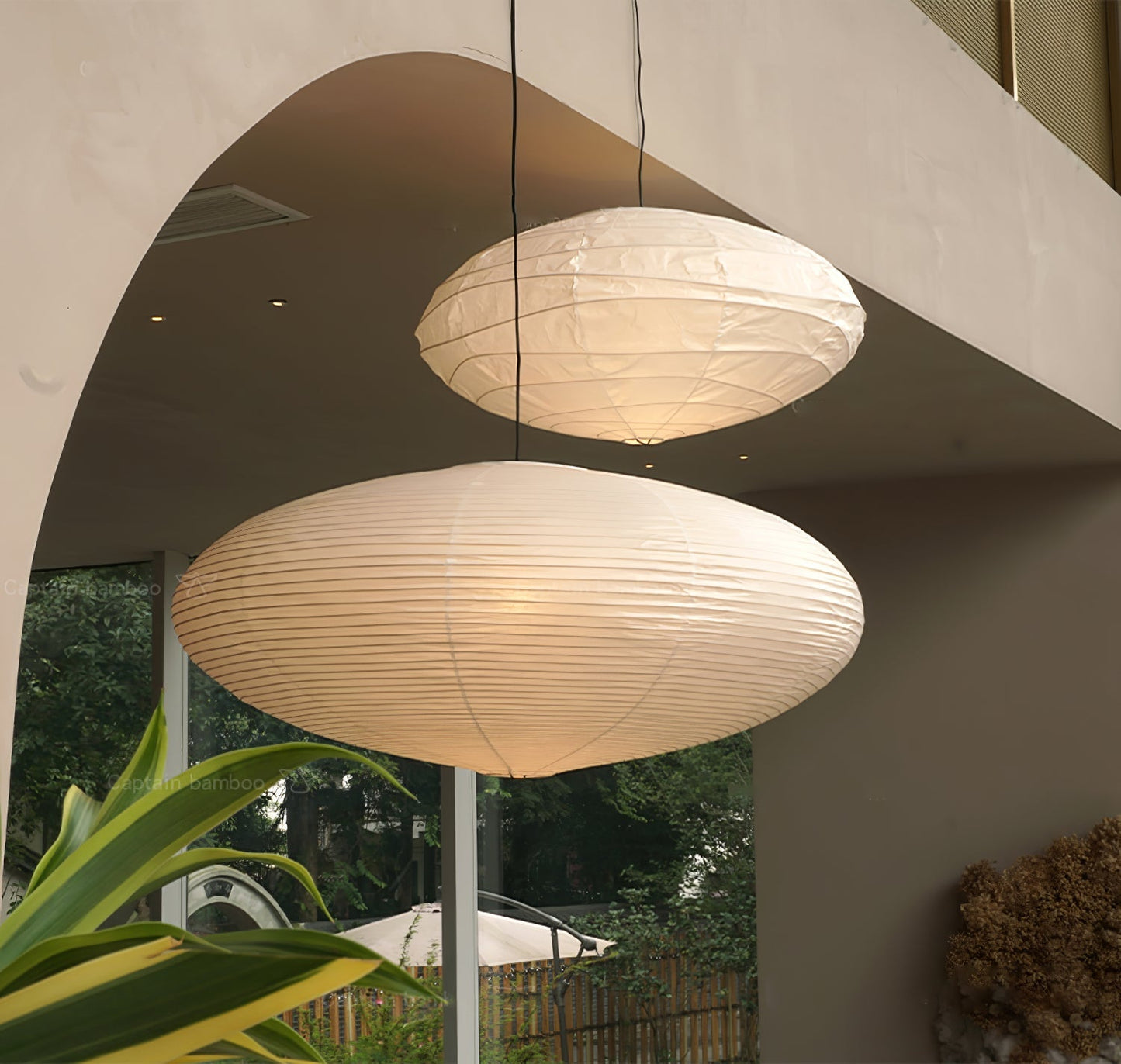 Washi Paper Pendant Light | Handcrafted, Translucent & Ideal for Indoor Spaces