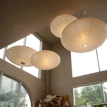 Washi Paper Pendant Light | Handcrafted, Translucent & Ideal for Indoor Spaces