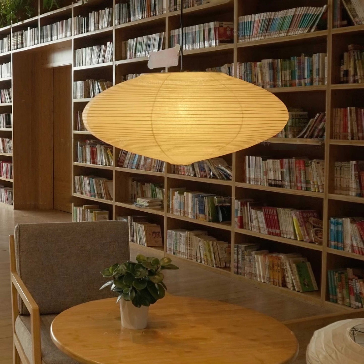 Washi Paper Pendant Light | Handcrafted, Translucent & Ideal for Indoor Spaces