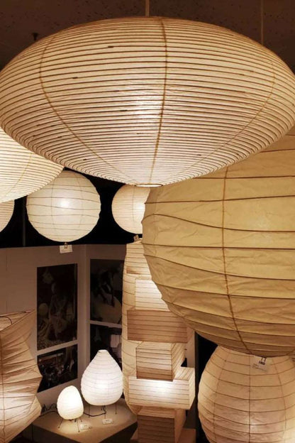 Washi Paper Pendant Light | Handcrafted, Translucent & Ideal for Indoor Spaces
