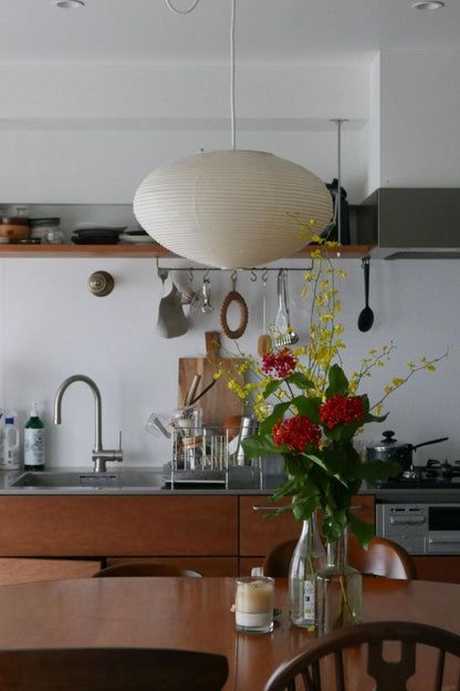 Washi Paper Pendant Light | Handcrafted, Translucent & Ideal for Indoor Spaces