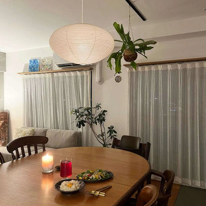 Washi Paper Pendant Light | Handcrafted, Translucent & Ideal for Indoor Spaces