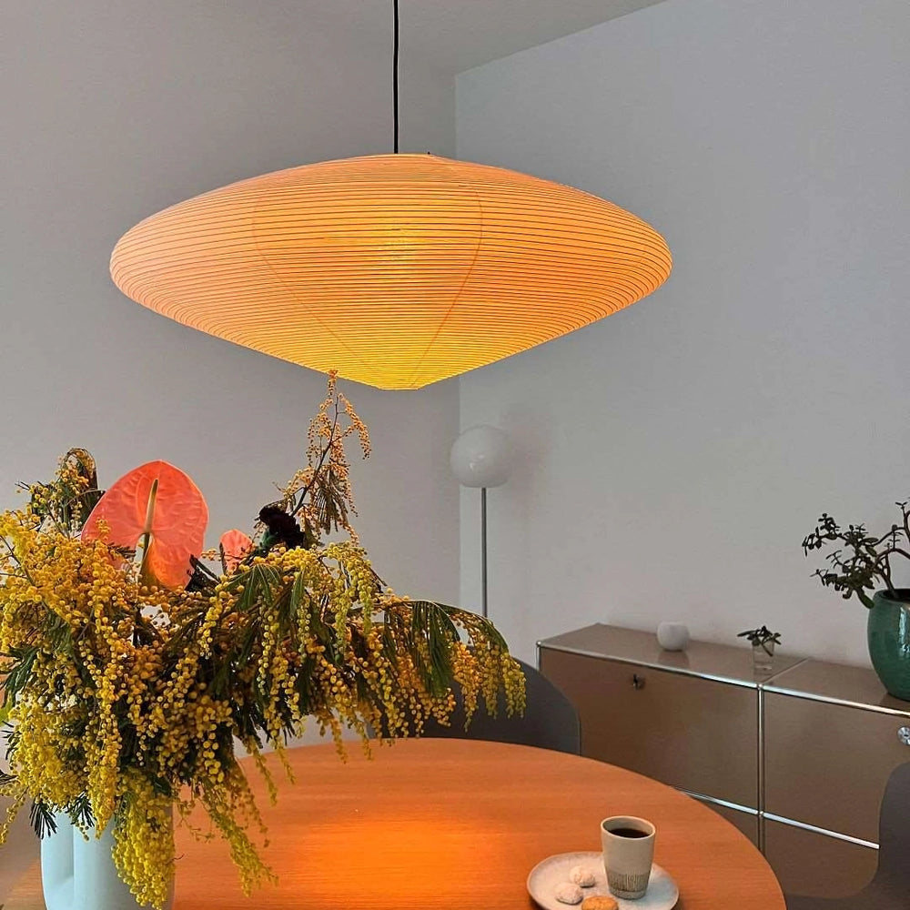 Washi Paper Pendant Light | Handcrafted, Translucent & Ideal for Indoor Spaces
