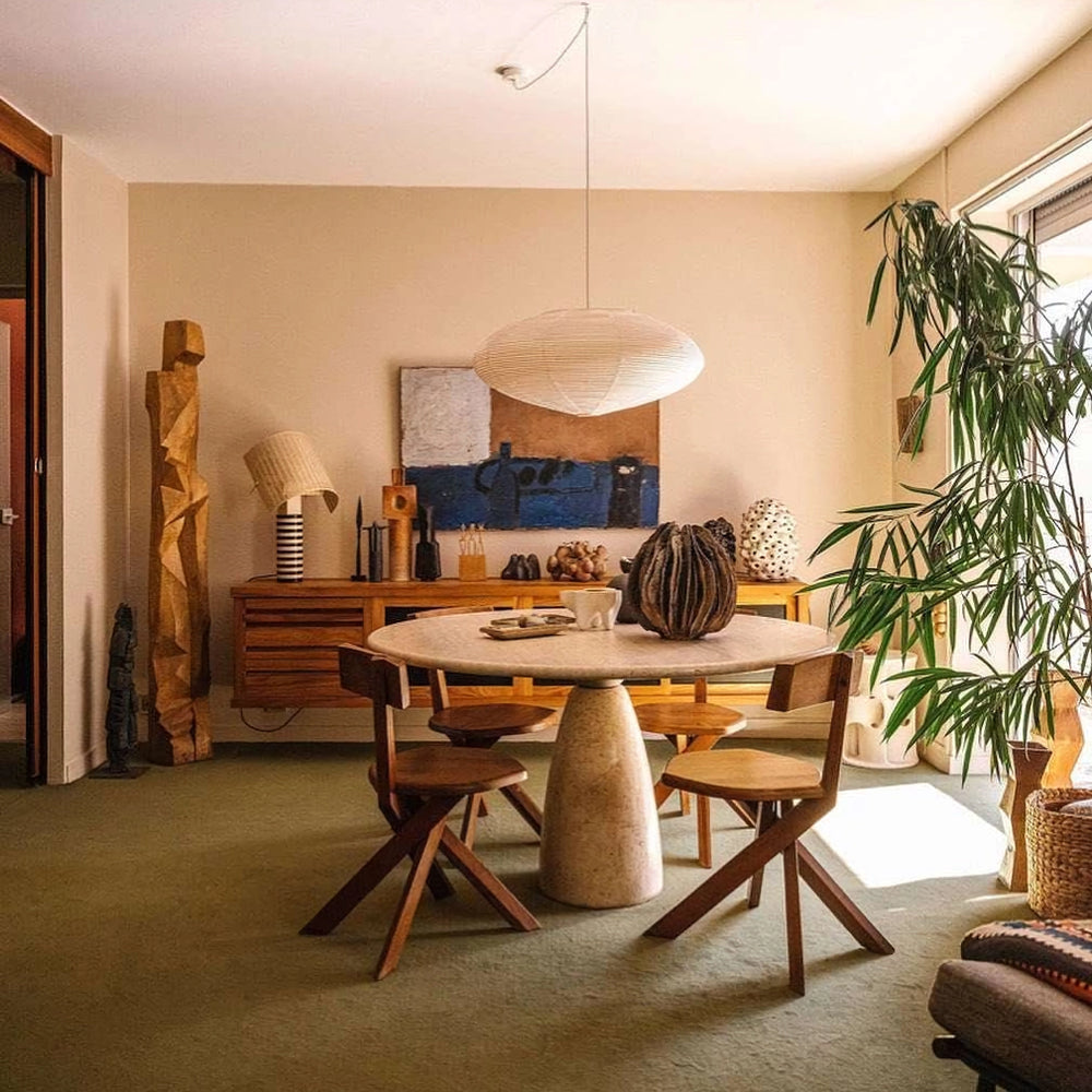 Washi Paper Pendant Light | Handcrafted, Translucent & Ideal for Indoor Spaces