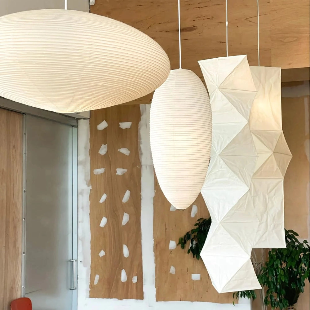 Washi Paper Pendant Light | Handcrafted, Translucent & Ideal for Indoor Spaces