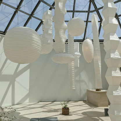 Washi Paper Pendant Light | Handcrafted, Translucent & Ideal for Indoor Spaces