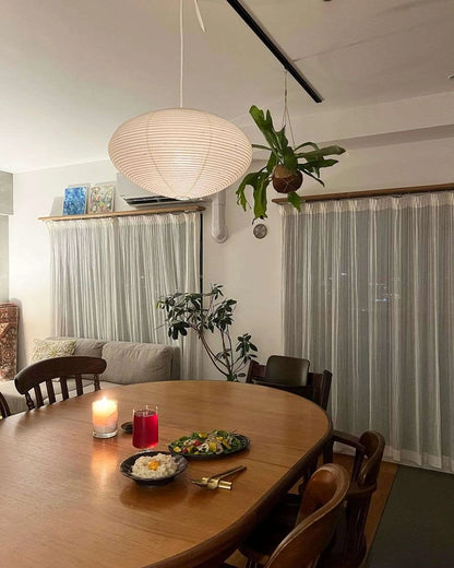 Washi Paper Pendant Light | Handcrafted, Translucent & Ideal for Indoor Spaces