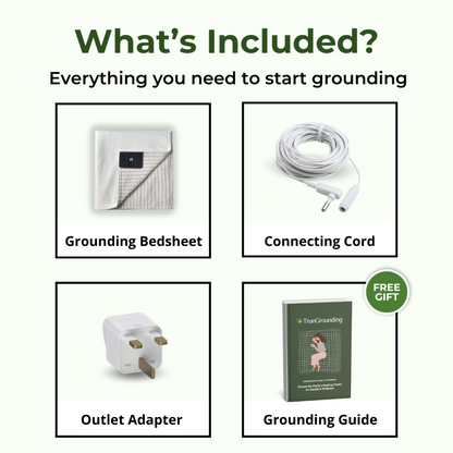 Grounding Bedsheet | Reduces Chronic Pain, Improves Sleep Quality & Enhances Mood for Better Health - Canada grounding sheets