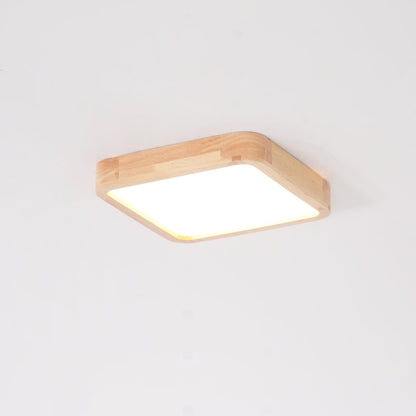 Wooden Geometric Ceiling Light | Dimmable LED, Adjustable Brightness & Modern Design for Indoor Spaces