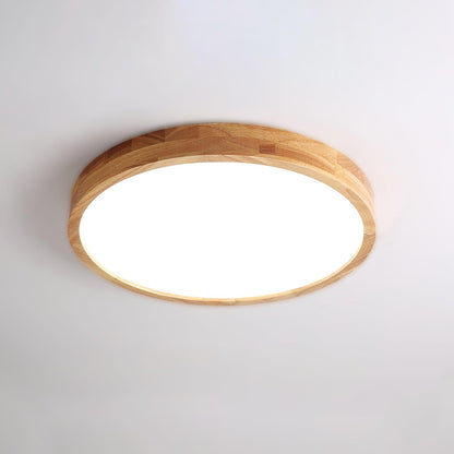 Wooden Geometric Ceiling Light | Dimmable LED, Adjustable Brightness & Modern Design for Indoor Spaces