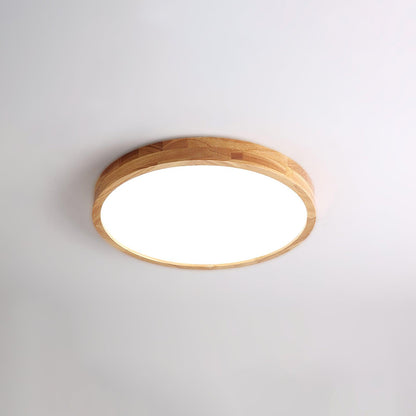 Wooden Geometric Ceiling Light | Dimmable LED, Adjustable Brightness & Modern Design for Indoor Spaces