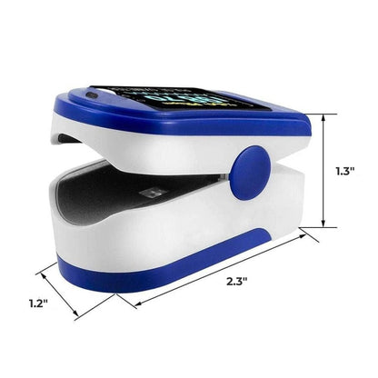 Fingertip Pulse Oximeter | Accurate SpO2 & Pulse Rate Monitoring with OLED Display for Home Health Tracking