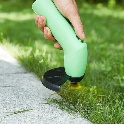 Cordless Mini Weed Trimmer | Lightweight, Adjustable Cutting Height & Ideal for Lawn Maintenance