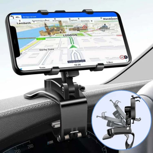 Adjustable Car Phone Holder | Auto Phone Mount & Phone Holder for Car with Anti-Slip Grip – Durable Stand for Hands-Free Use in Any Vehicle