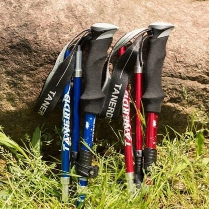 Adjustable Trekking Poles | Lightweight, Telescopic & Foldable for Hiking Adventures
