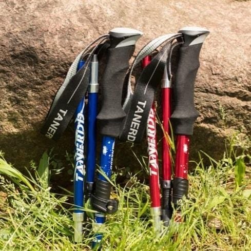 Adjustable Trekking Poles | Lightweight, Telescopic & Foldable for Hiking Adventures