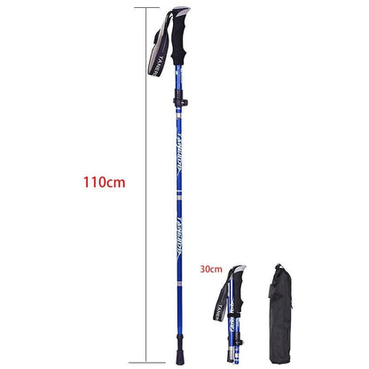Adjustable Trekking Poles | Lightweight, Telescopic & Foldable for Hiking Adventures