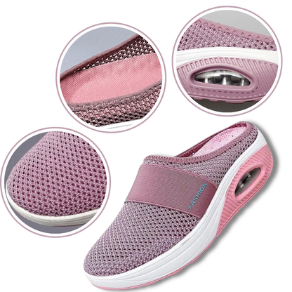 Orthopedic Slippers Shoes | Air-Cushion, Diabetic Orthopedic Support & Breathable Comfort Womens non slip clogs