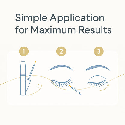 2 IN 1 Eyelash Growth Serum Lifting Eyelashes Conditioner Revital Lash Growth Serum Makeup