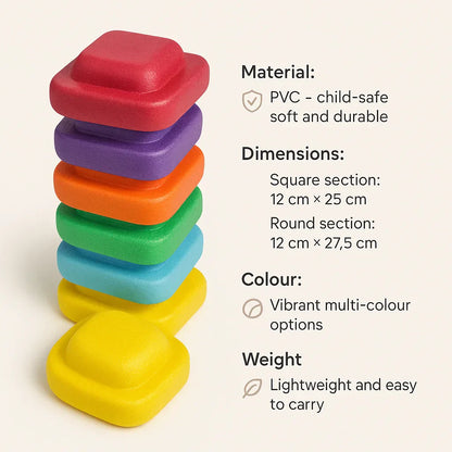 Sensory Childrens Stepping Stones - Enhance Coordination & Imagination | Sensory Toys