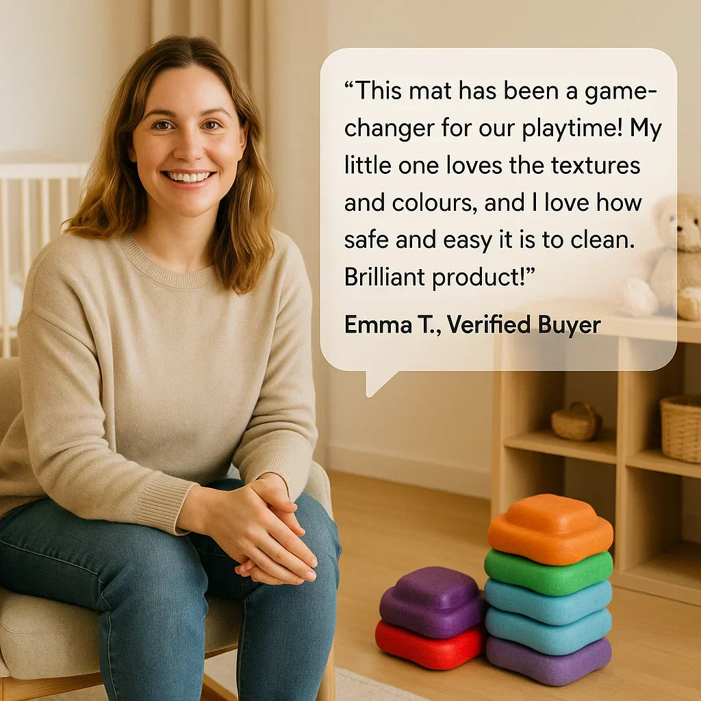 Sensory Childrens Stepping Stones - Enhance Coordination & Imagination | Sensory Toys