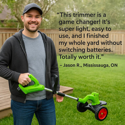 Powerful Electric Battery Operated Cordless Grass Trimmer