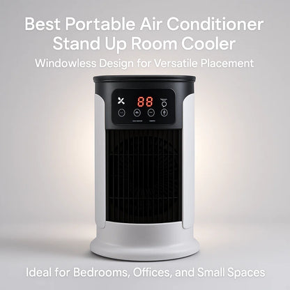 Best Portable Air Conditioner Stand Up Room Cooler Indoor AC Unit (Windowless)