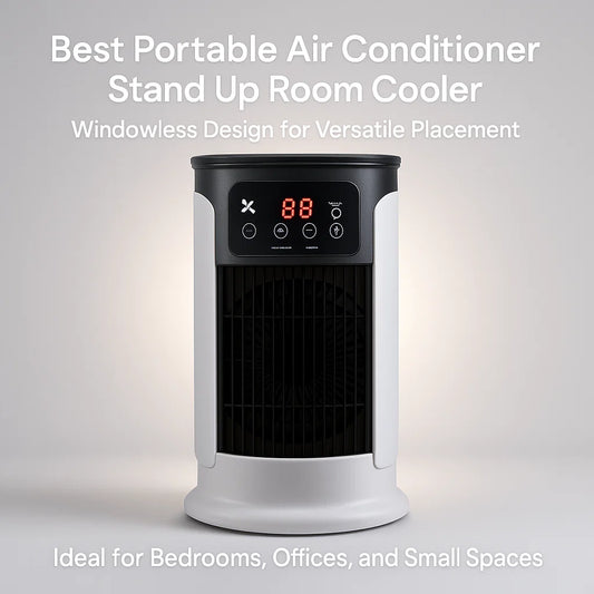 Best Portable Air Conditioner Stand Up Room Cooler Indoor AC Unit (Windowless)