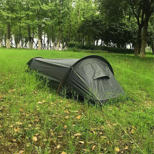 Ultralight Single-Person Camping Tent | Waterproof, Windproof & Ideal for Hikers and Backpackers