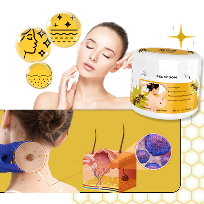 Bee Venom Cream for Skin Renewal – Lightweight Botanical Ointment to Remove Skin Tags & Soothe All Types Bee Poison Cream