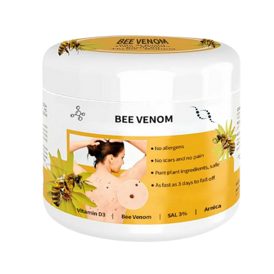 Bee Venom Cream for Skin Renewal – Lightweight Botanical Ointment to Remove Skin Tags & Soothe All Types Bee Poison Cream