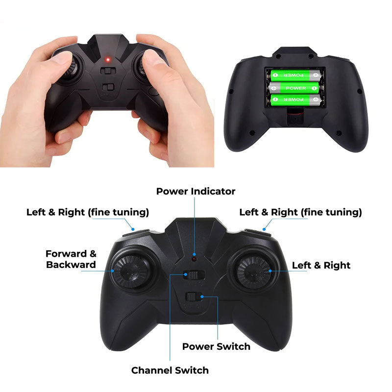 RC Wall Climbing Car Toy | Gravity-Defying, Suction Technology for Thrilling Stunts and Action Play