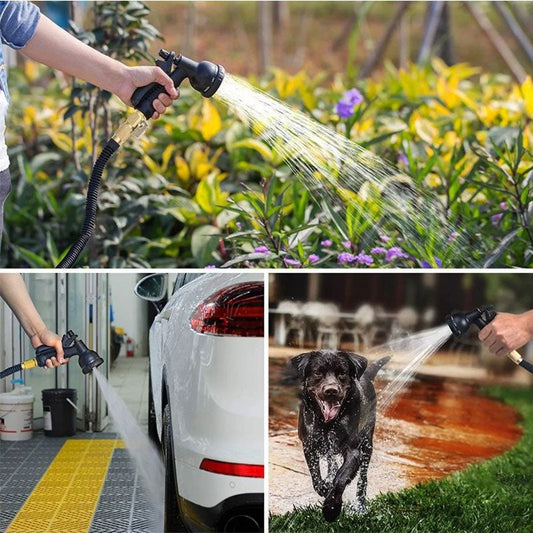 100FT Expandable Garden Hose | Lightweight, Kink-Free & Ideal for Gardening, Car Washing & Yard Cleanup