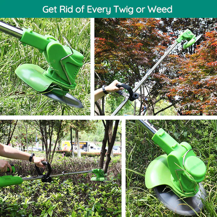 Cordless Electric Grass Trimmer | Lightweight, Rechargeable & Ideal for Lawn Maintenance and Edging
