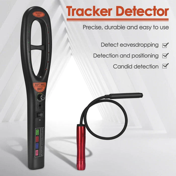 GPS Tracker Detector | High-Sensitivity RF Signal Detection with Free Tube for Privacy Protection at Home, Office & Travel