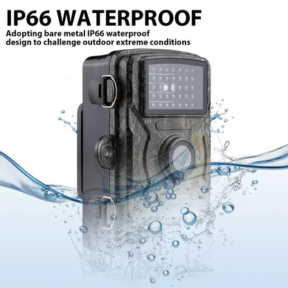 Night Vision Outdoor Wildlife Camera for Animals, Infrared, Motion Detection, Waterproof, Ideal for Nature Observation