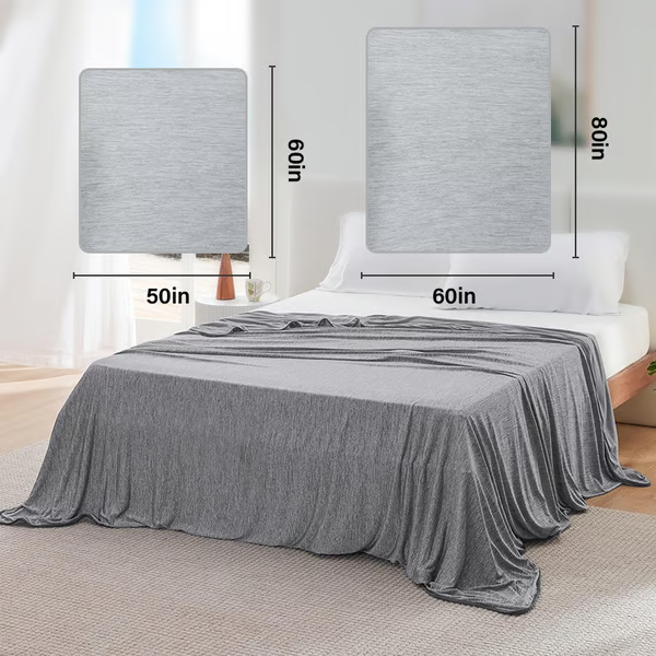 Summer Cooling Blanket | Dual-Sided, Lightweight & Breathable for Hot Summer Nights