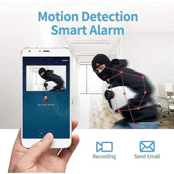 Mini Wireless Magnetic Camera | 1080P HD Video, Two-Way Audio & Night Vision for Home, Office & Nursery Monitoring