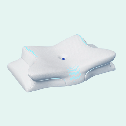 Memory Foam Neck Pillow | Ergonomic, Hypoallergenic & Ideal for Travel and Neck Pain Relief