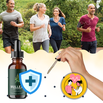 Gluten-Free Mullein Herbal Supplement for Lung Health Support & Respiratory Wellness