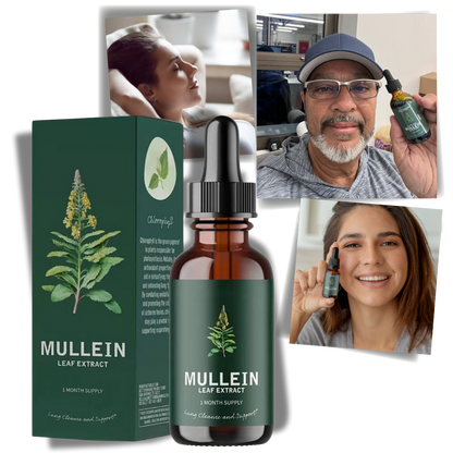 Gluten-Free Mullein Herbal Supplement for Lung Health Support & Respiratory Wellness
