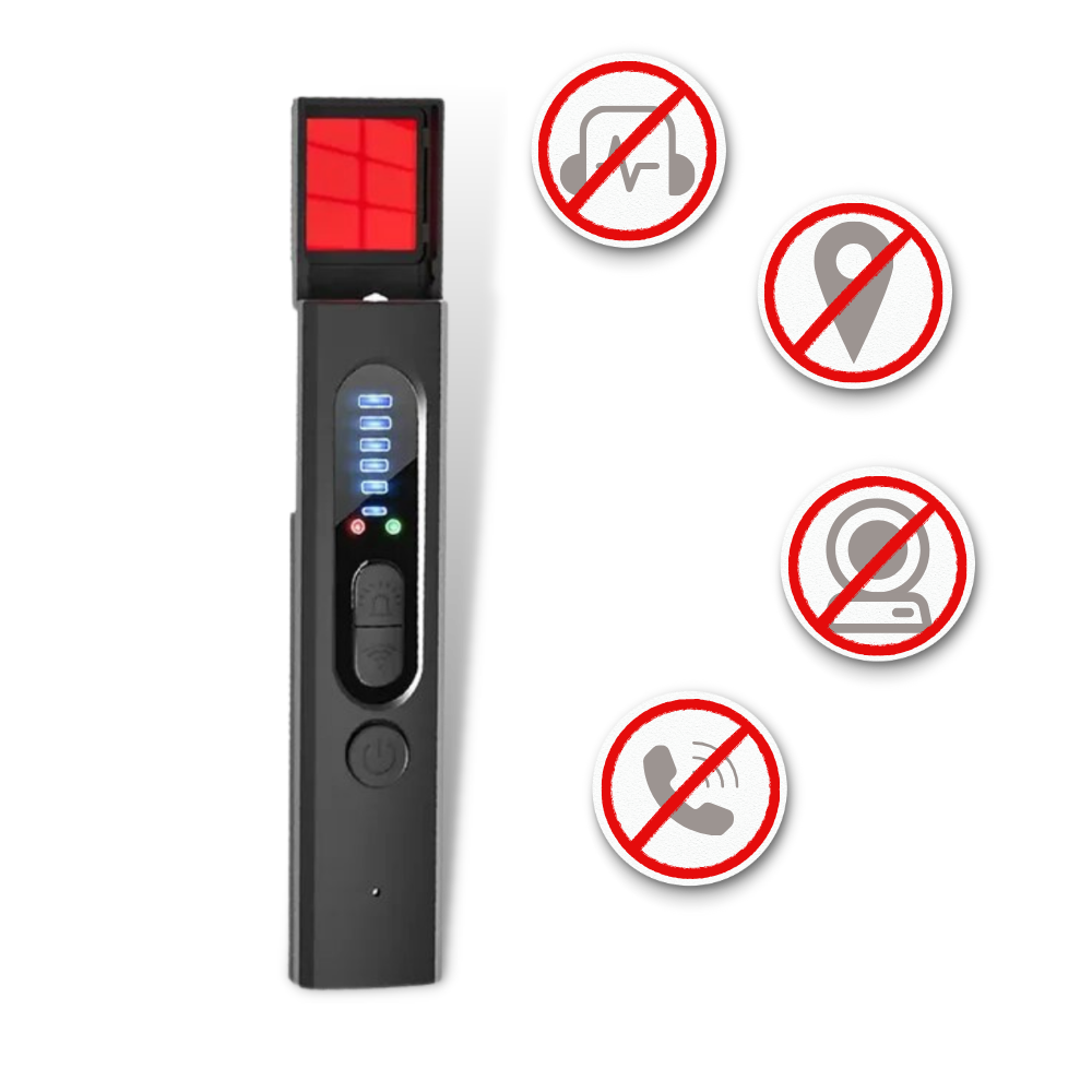 Professional Hidden Camera Detector with RF Signal Detection for Home and Office Security