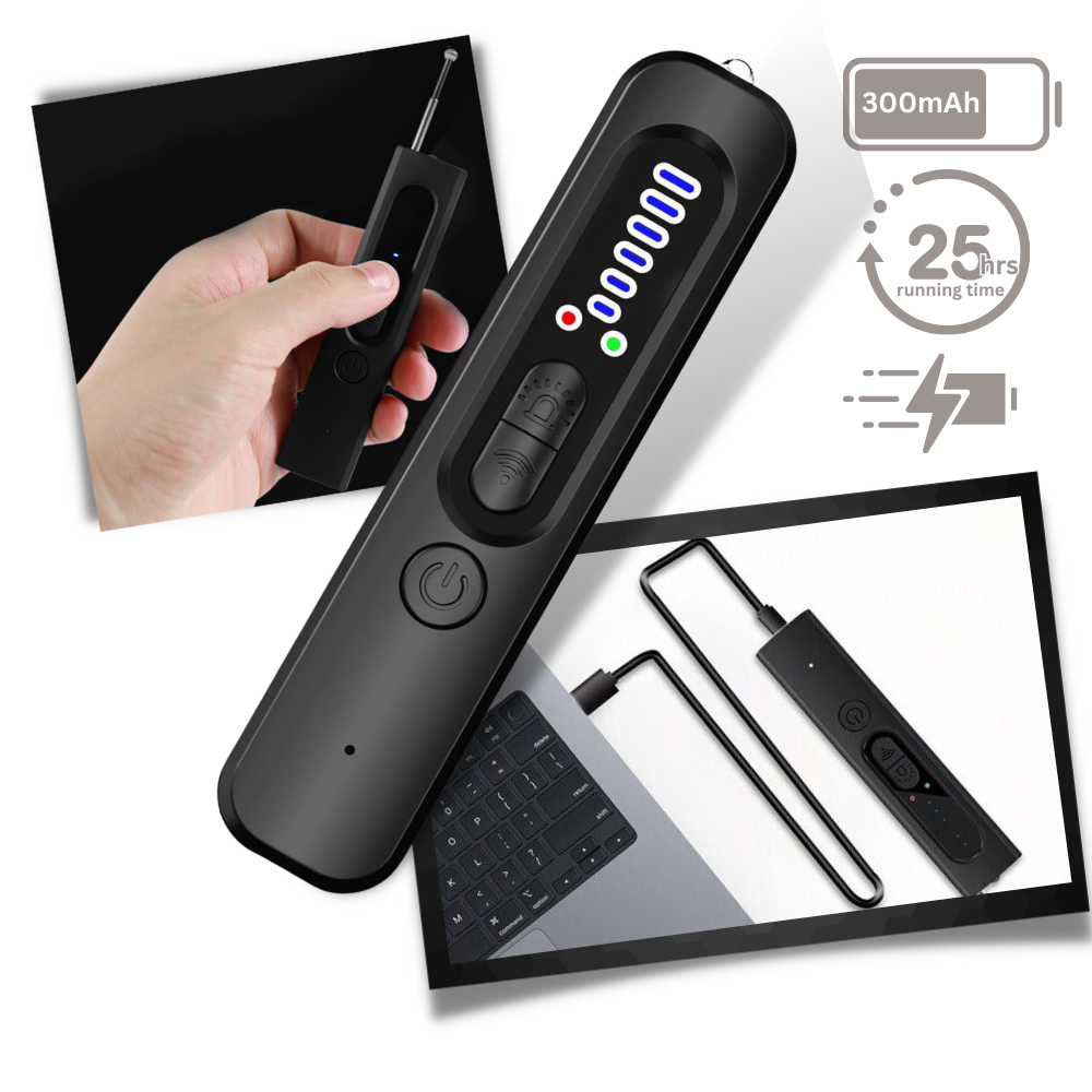 Professional Hidden Camera Detector with RF Signal Detection for Home and Office Security