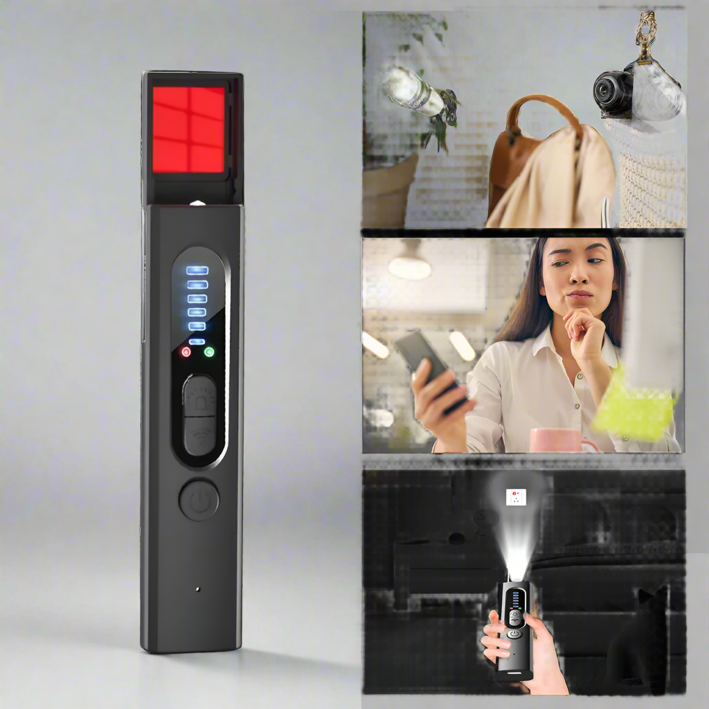 Professional Hidden Camera Detector with RF Signal Detection for Home and Office Security