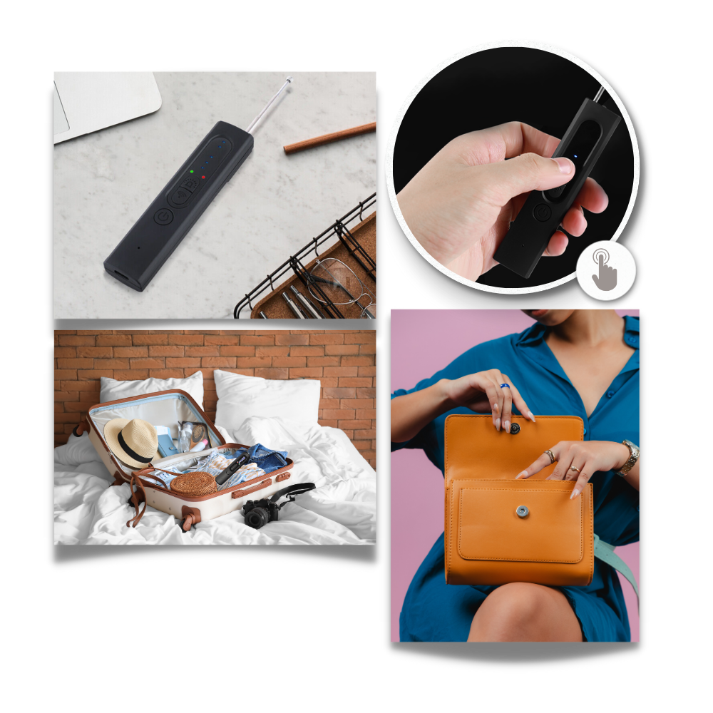 Professional Hidden Camera Detector with RF Signal Detection for Home and Office Security