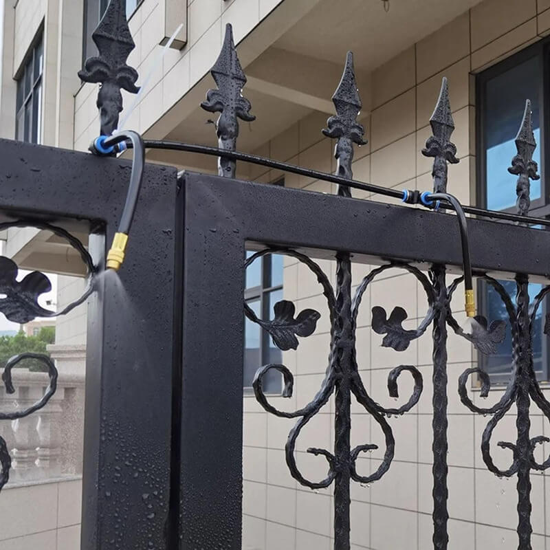 Drip Irrigation Kit | 360° Flexible Hose, Tool-Free Installation & Water-Saving for Flower Beds and Vegetable Gardens