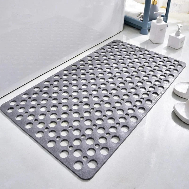 Non Slip Shower Mat | Textured, Washable & Drainage Design for Flat Surfaces in Indoor Showers