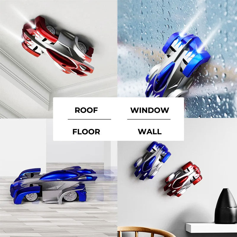 RC Wall Climbing Car Toy | Gravity-Defying, Suction Technology for Thrilling Stunts and Action Play